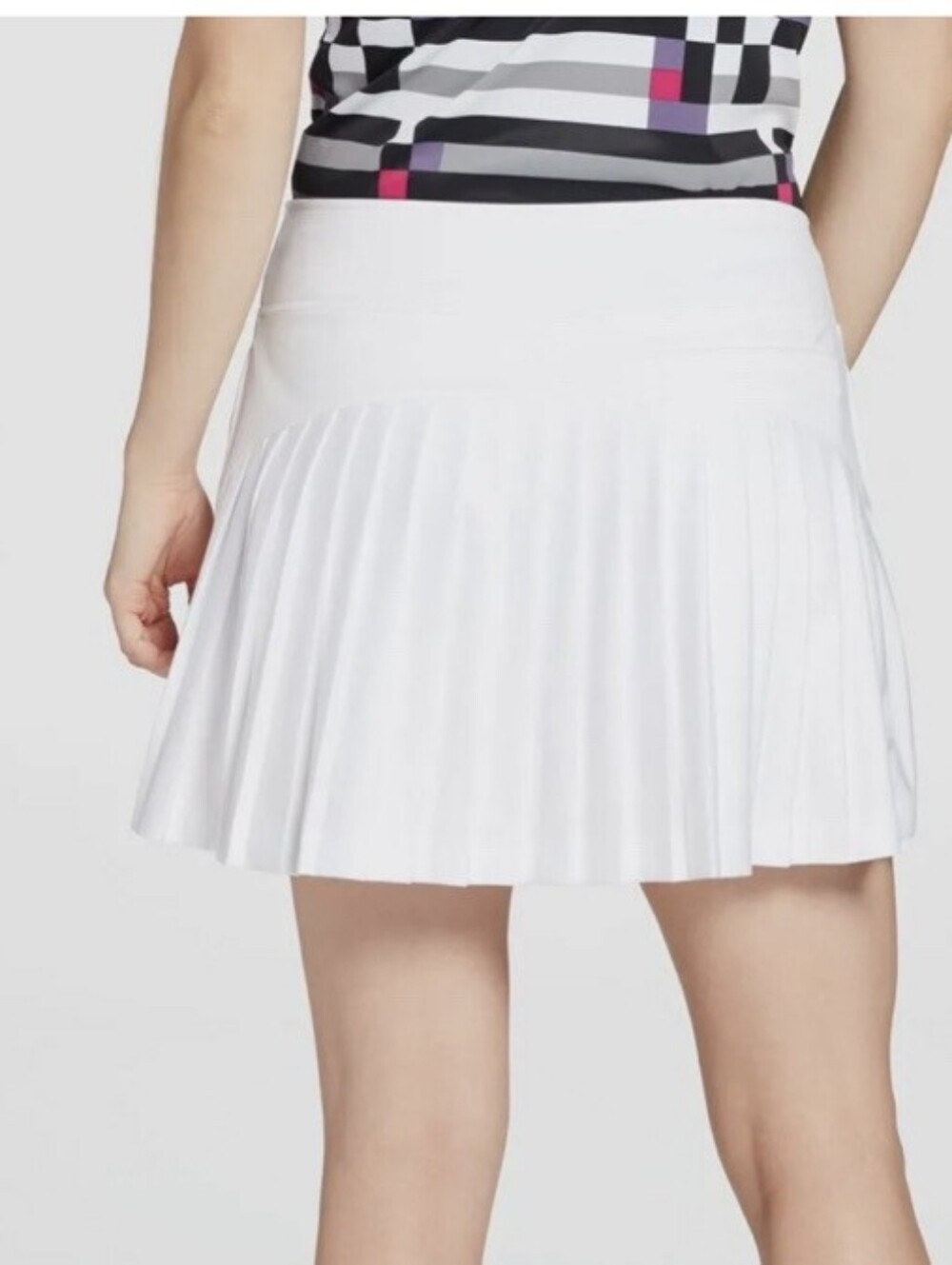 XXL NWOT Slazenger White‎ Pleat Back Skort